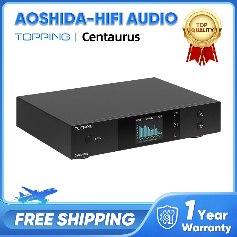 R2R Dac Balanced Xlr - TOPPING Centaurus Desktop, dekoder R2R berperforma