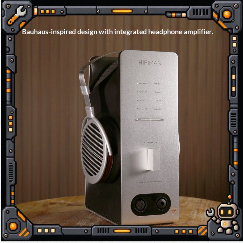R2R Dac Balanced Xlr - HIFIMAN EF600, Penguat Headphone dengan DAC
