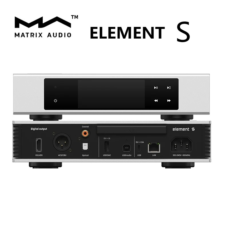 Dac Streamer Network Player - MATRIX Element S Music Streamer dengan