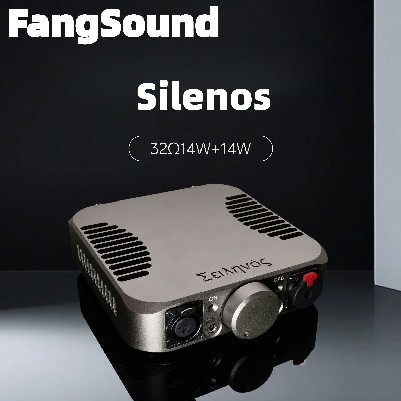 Dac With Headphone Amp Balanced - FangSound Silenos DAC/Amp Headphone/Preamp Terintegrasi Output