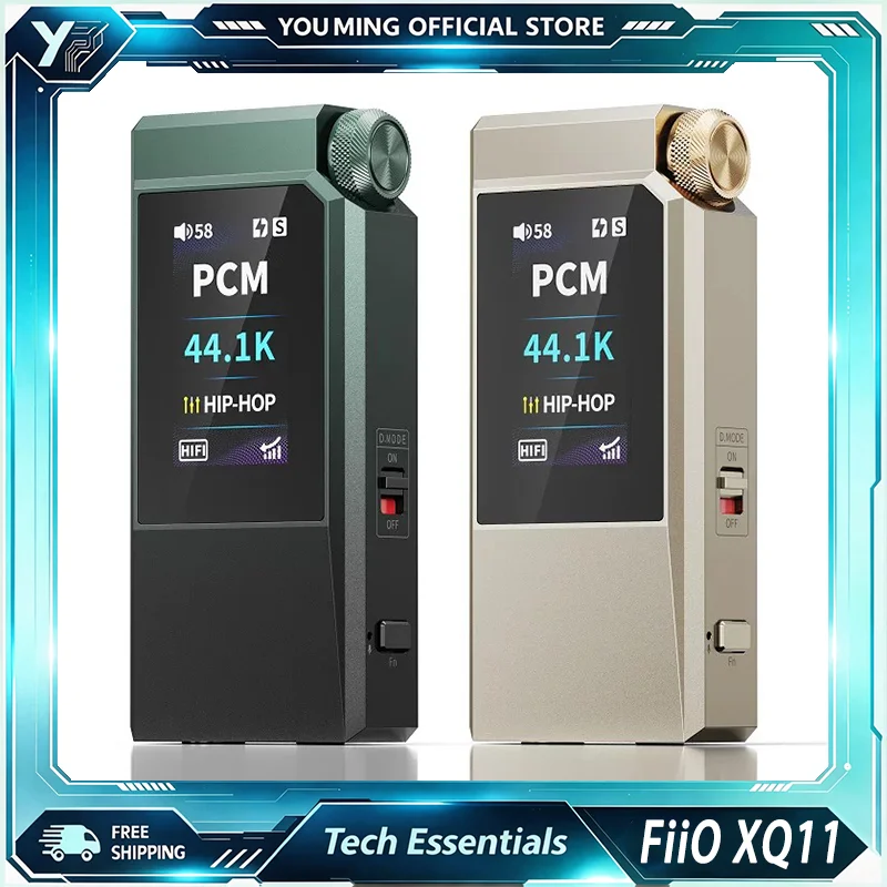 Dac With Headphone Amp Balanced - FiiO QX11 Amplifier Headphone DAC Portabel