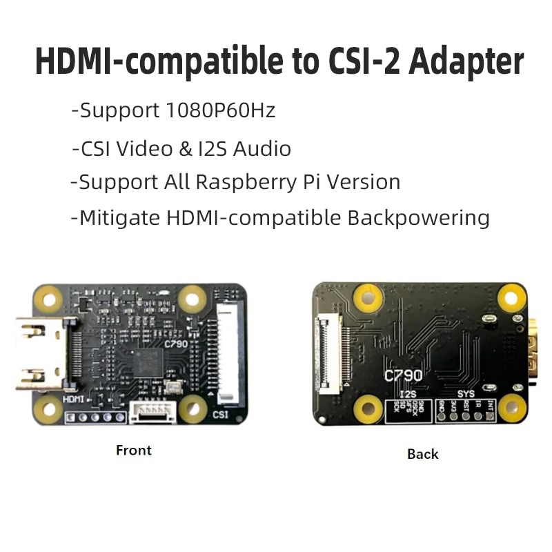 Dac I2S Hdmi Input - C790 1080P 60Hz HDMI-Compatible IN ke