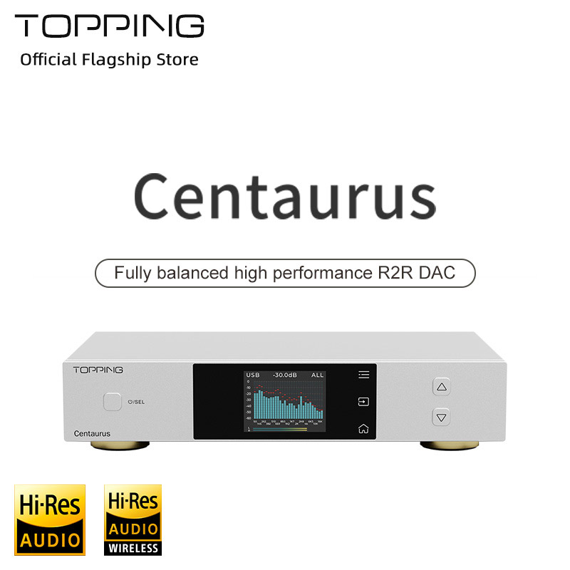 R2R Dac Balanced Xlr - TOPPING Centaurus Decoder Sepenuhnya Seimbang Performa