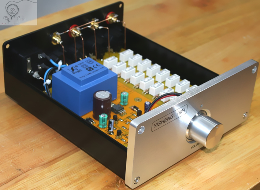 Dac Preamp Volume Control Relay - Pengontrol Volume Relai Pre Amplifier Pra