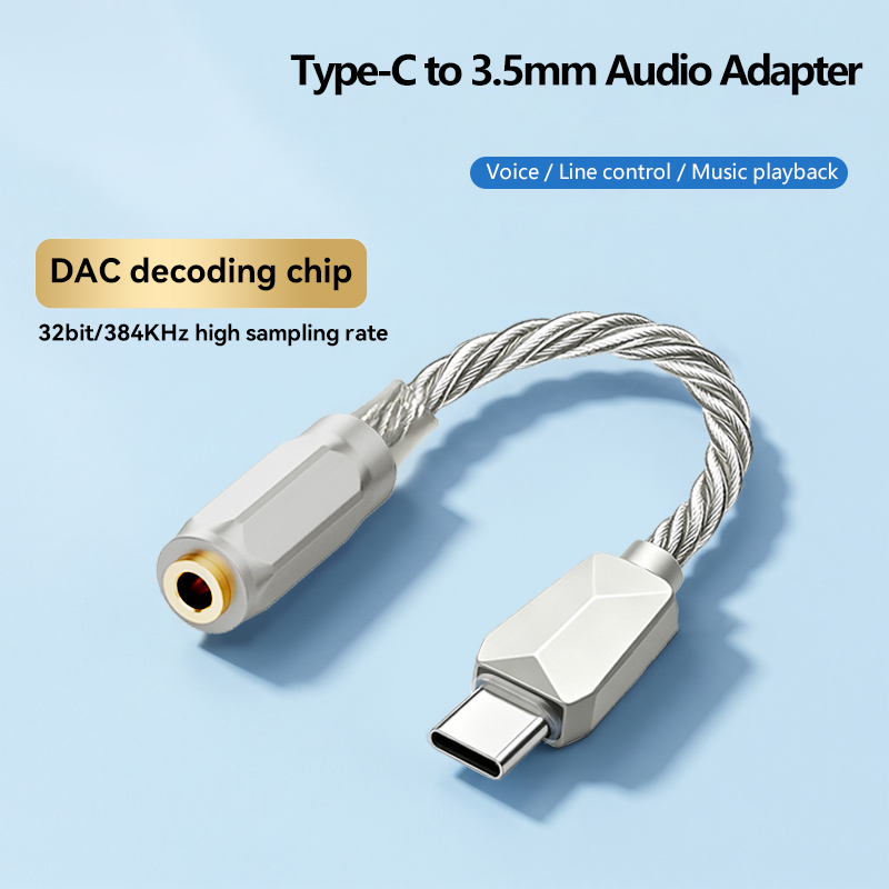 Portable Dac Dongle Usb C - USB C DAC Tipe-C ke 3.5mm
