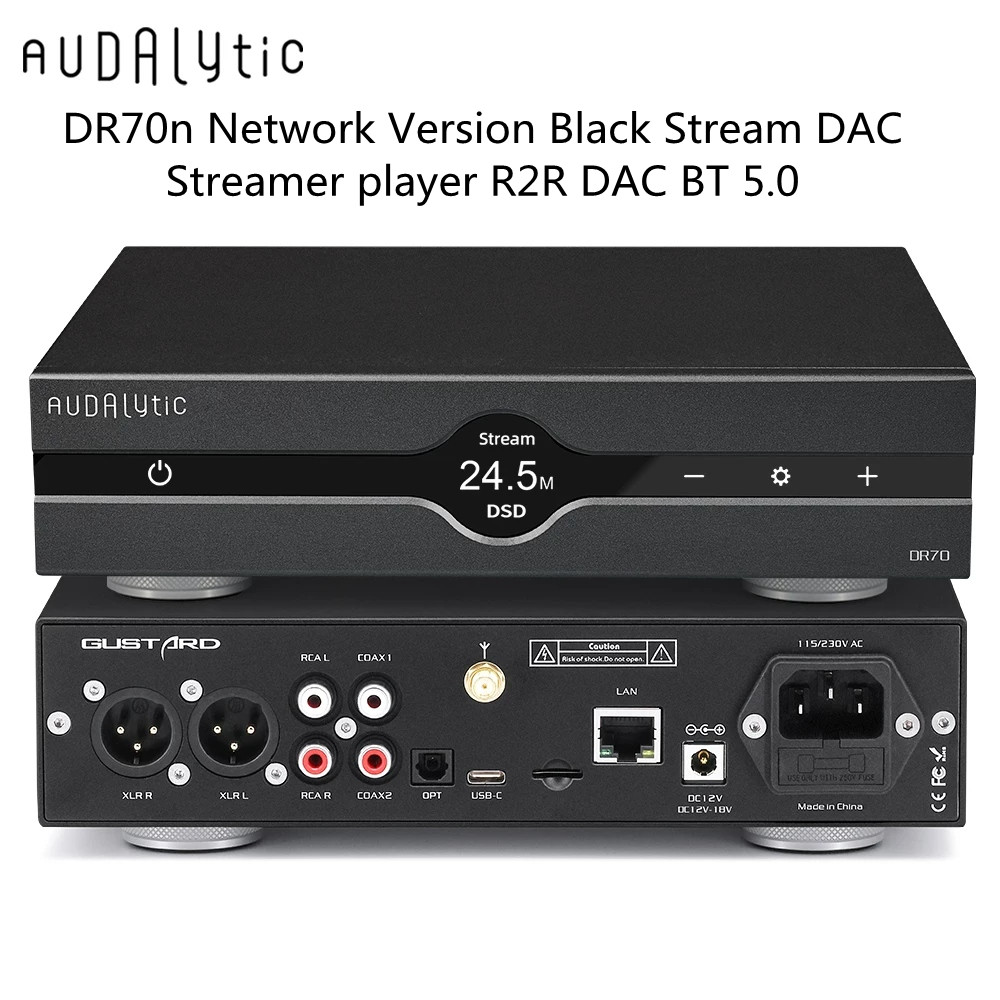Audalytic DAC-DR70 /N HP70 AH9 - Dac Streamer Network Player ulasan dan harga