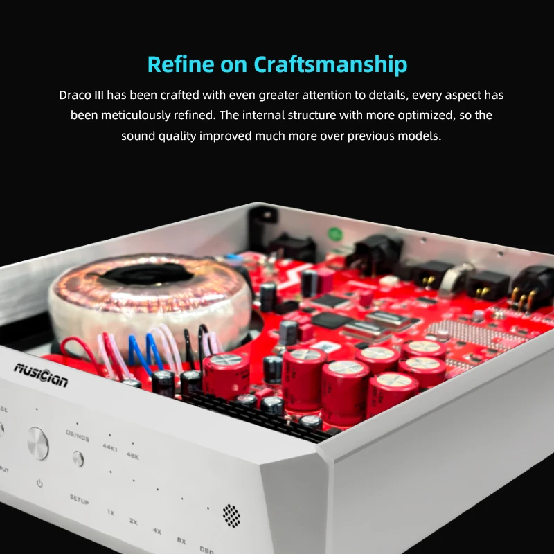 MUSIKIAN Draco III R2R DAC, Ch - R2R Dac Balanced Xlr ulasan dan harga