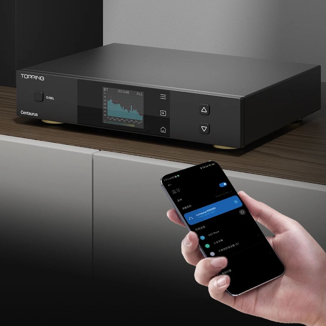 TOPPING Centaurus Desktop, dek - R2R Dac Balanced Xlr ulasan dan harga