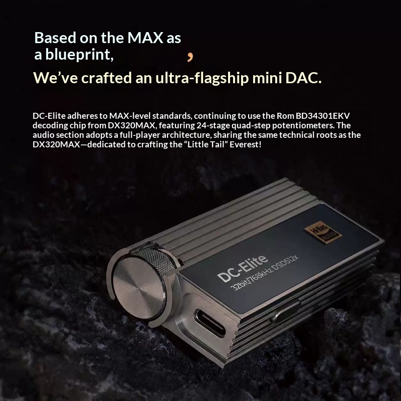 iBasso DC-Elite, Penguat Headp - Portable Dac Dongle Usb C ulasan dan harga