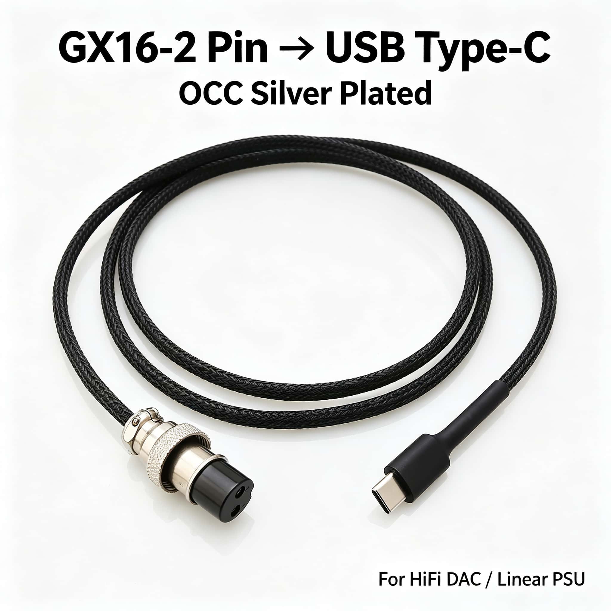 Audiocrast GX16-2 Pin ke Kabel - Portable Dac Dongle Usb C ulasan dan harga