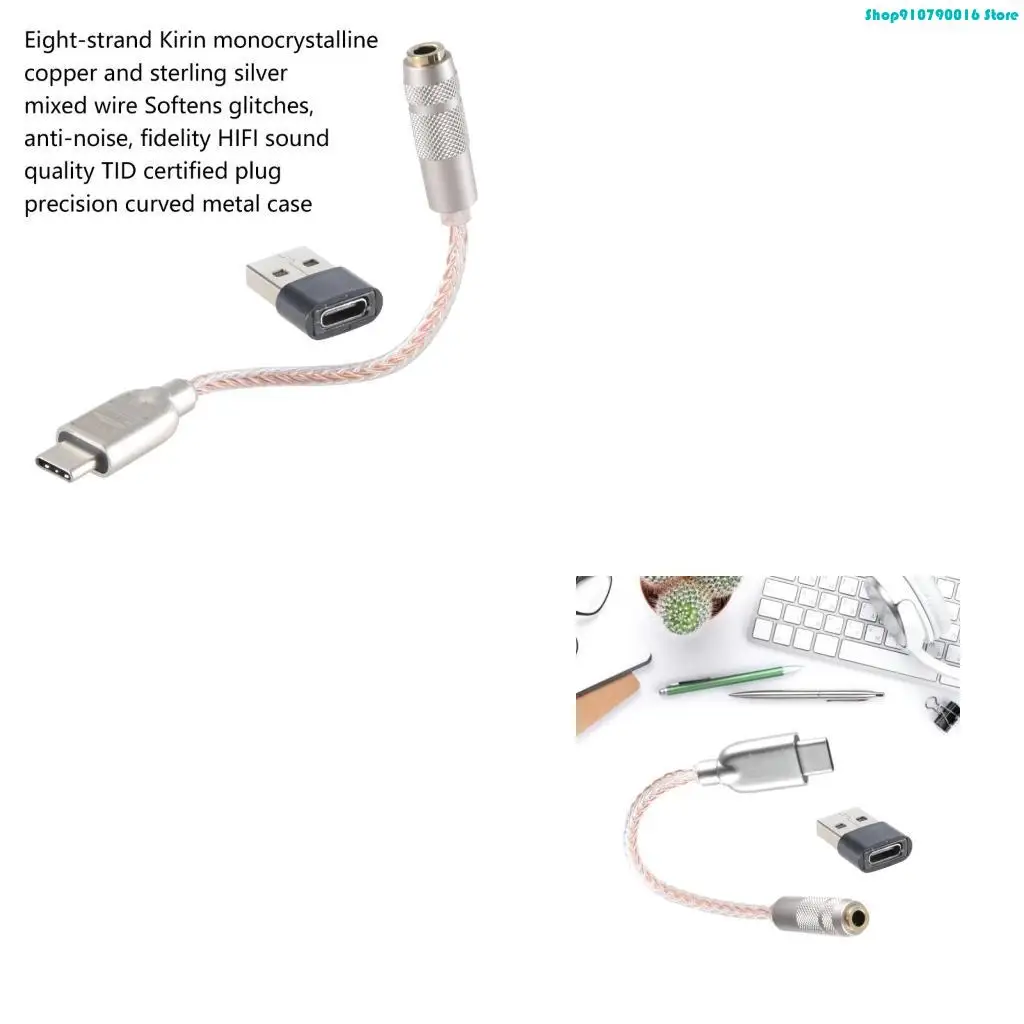 Adaptor 76HD USB C Ke 3.5Mm Ad - Portable Dac Dongle Usb C ulasan dan harga