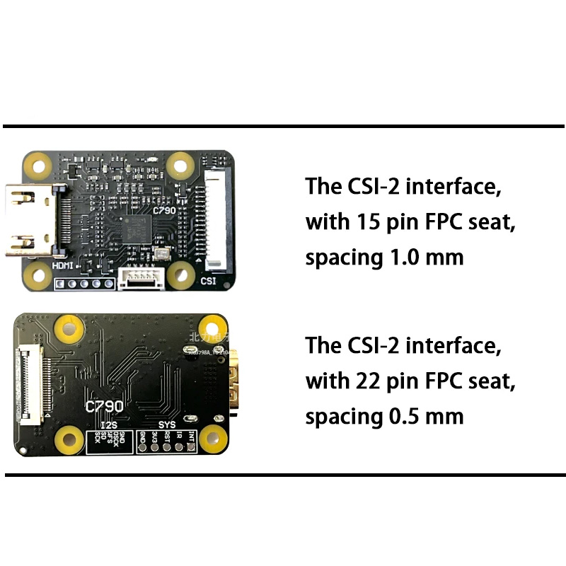 C790 adaptor CSI-2 & I2S BliKV - Dac I2S Hdmi Input ulasan dan harga