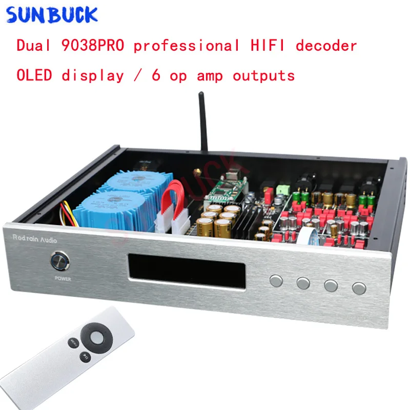 SUNBUCK DA380 pemutar Audio de - Dac Es9038Pro Usb ulasan dan harga