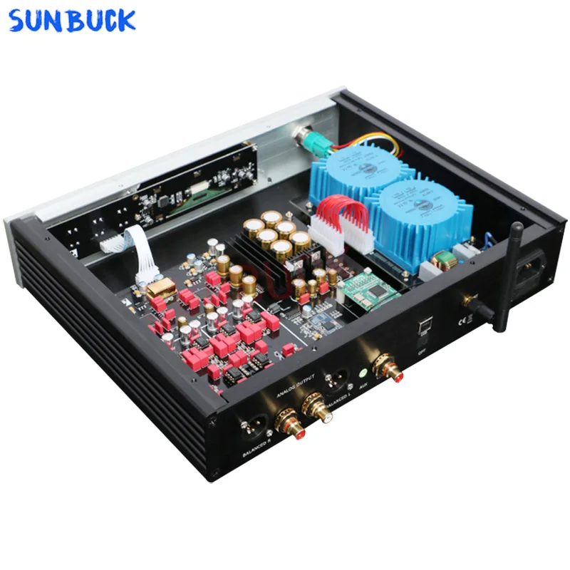SUNBUCK DA380 pemutar Audio de - Dac Es9038Pro Usb ulasan dan harga