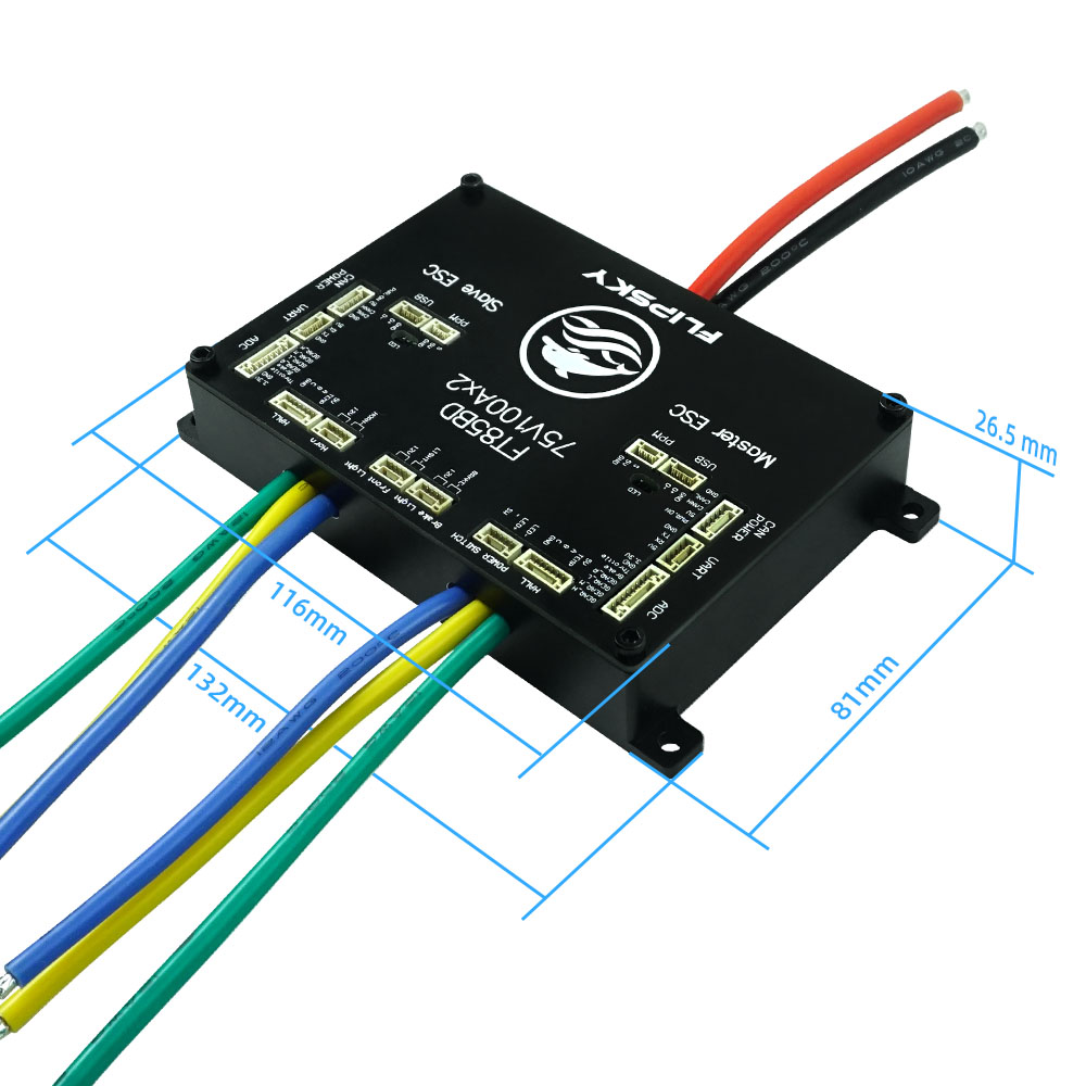 FLIPSKY FT85BD Dual ESC 84V 20 - Dual Ess9038 Dac ulasan dan harga
