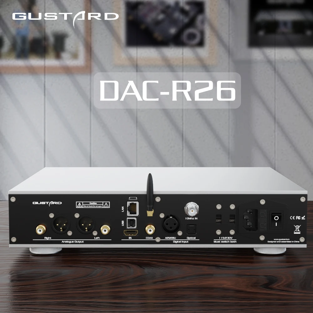 GUSTARD DAC-R26, DAC R2R Digit - R2R Dac Balanced Xlr ulasan dan harga