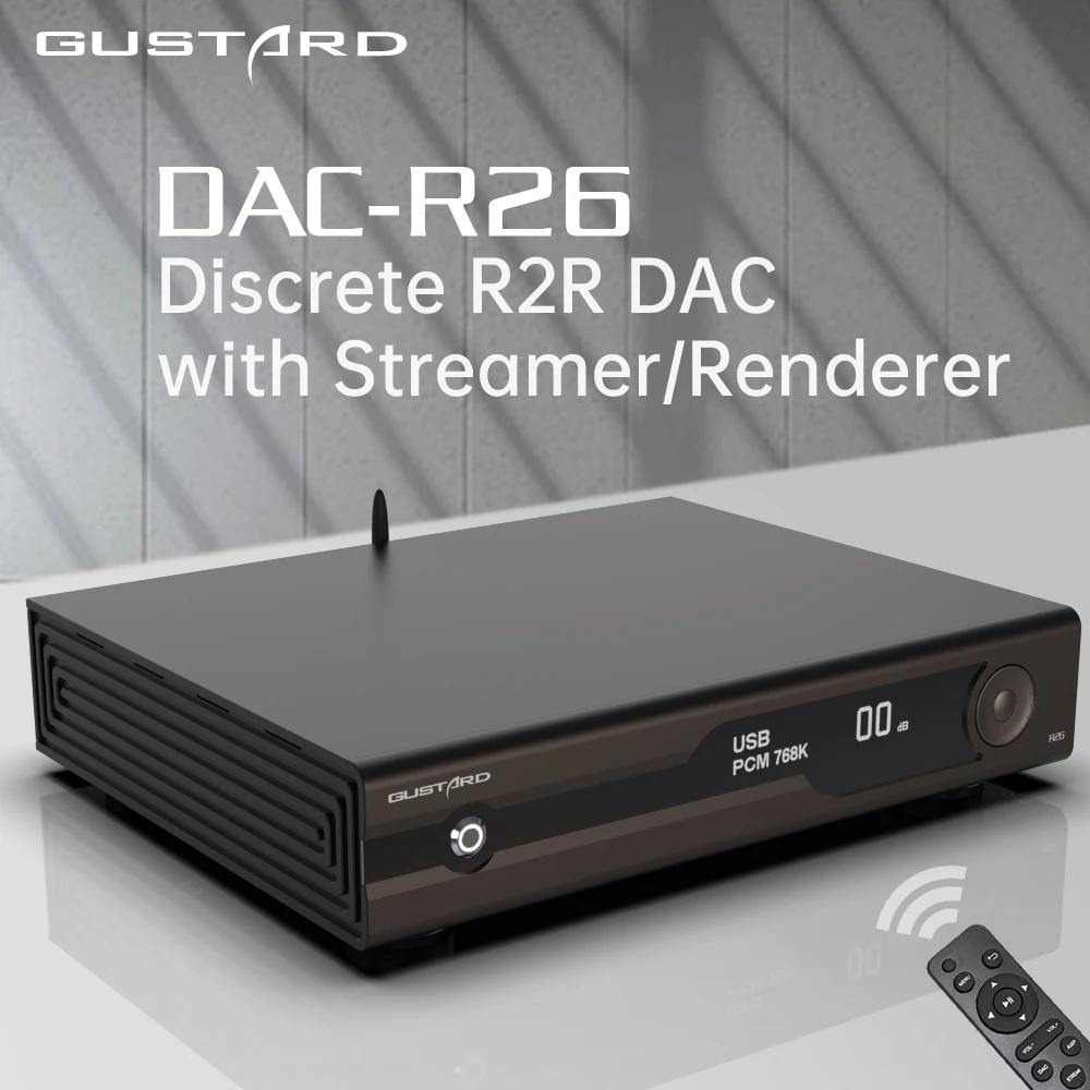 GUSTARD DAC-R26, DAC R2R Digit - R2R Dac Balanced Xlr ulasan dan harga