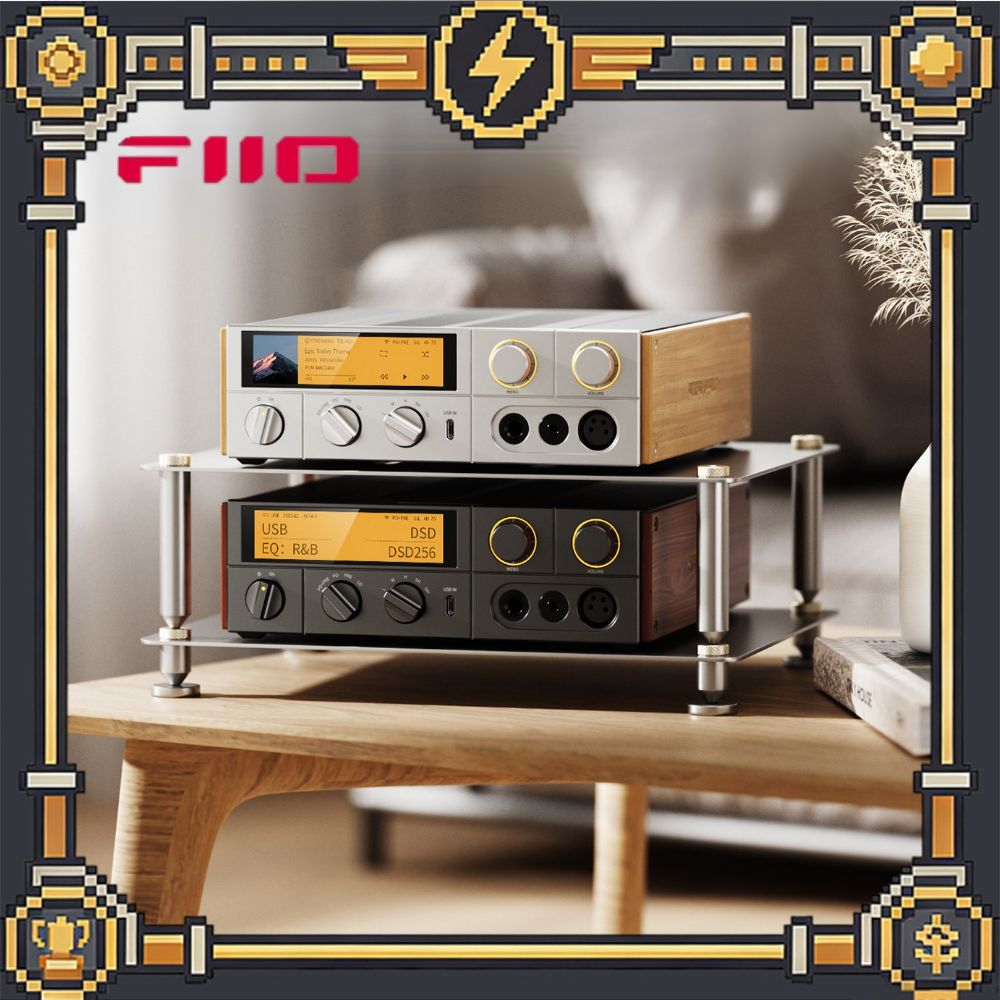 FiiO K17 R2R Desktop DAC Amp D - Dac With Headphone Amp Balanced ulasan dan harga