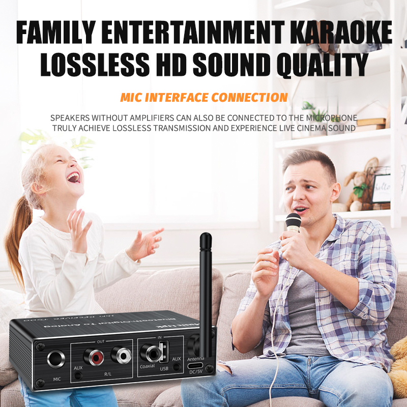 Penerima Audio Bluetooth 5.4 D - Dac Usb Coaxial Optical Bluetooth ulasan dan harga