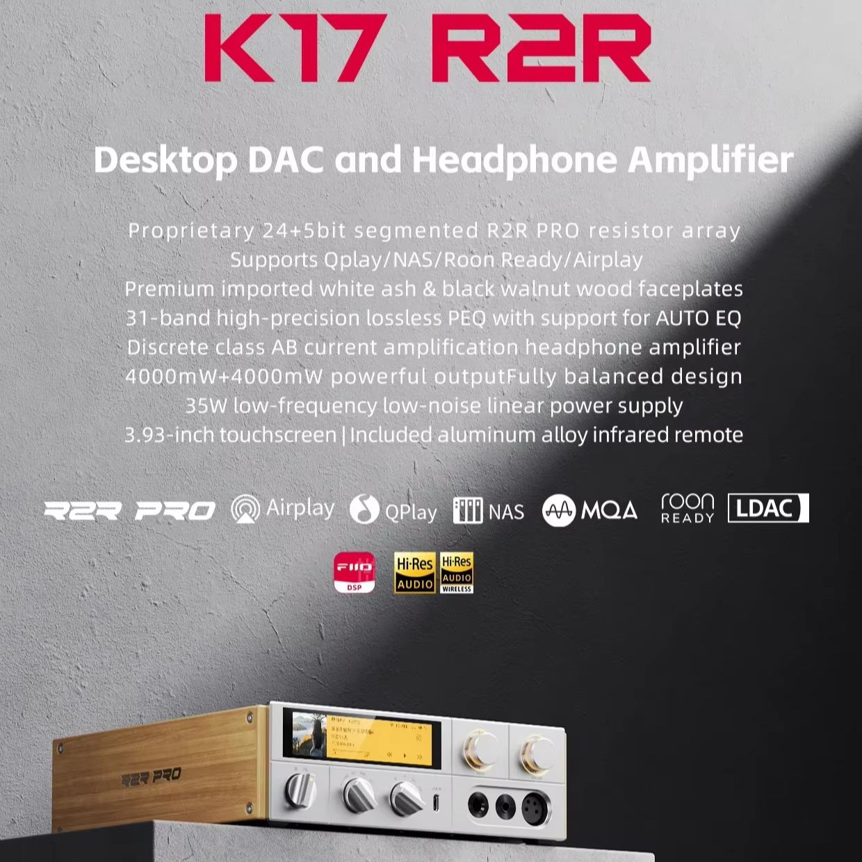 FIIO K17 R2R Desktop AMP Pengu - R2R Dac Balanced Xlr ulasan dan harga