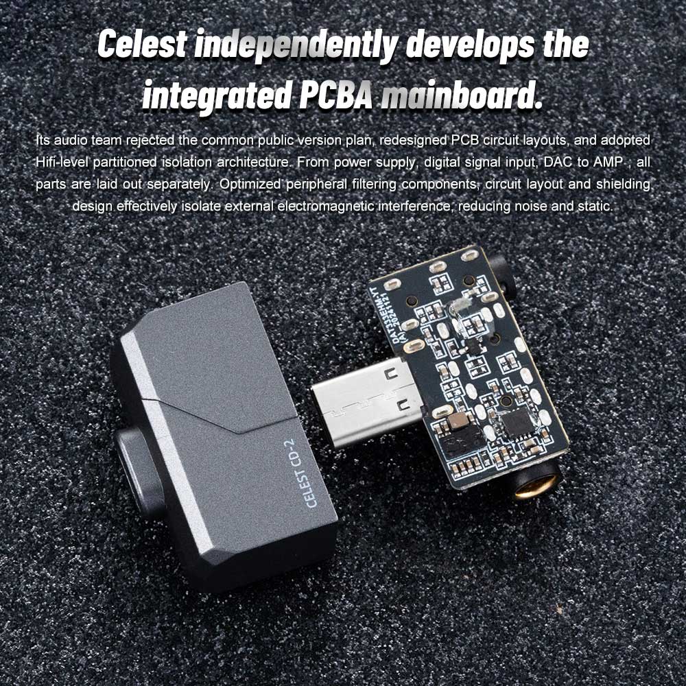 Celest CD-2 Amplifier Headphon - Dac With Headphone Amp Balanced ulasan dan harga