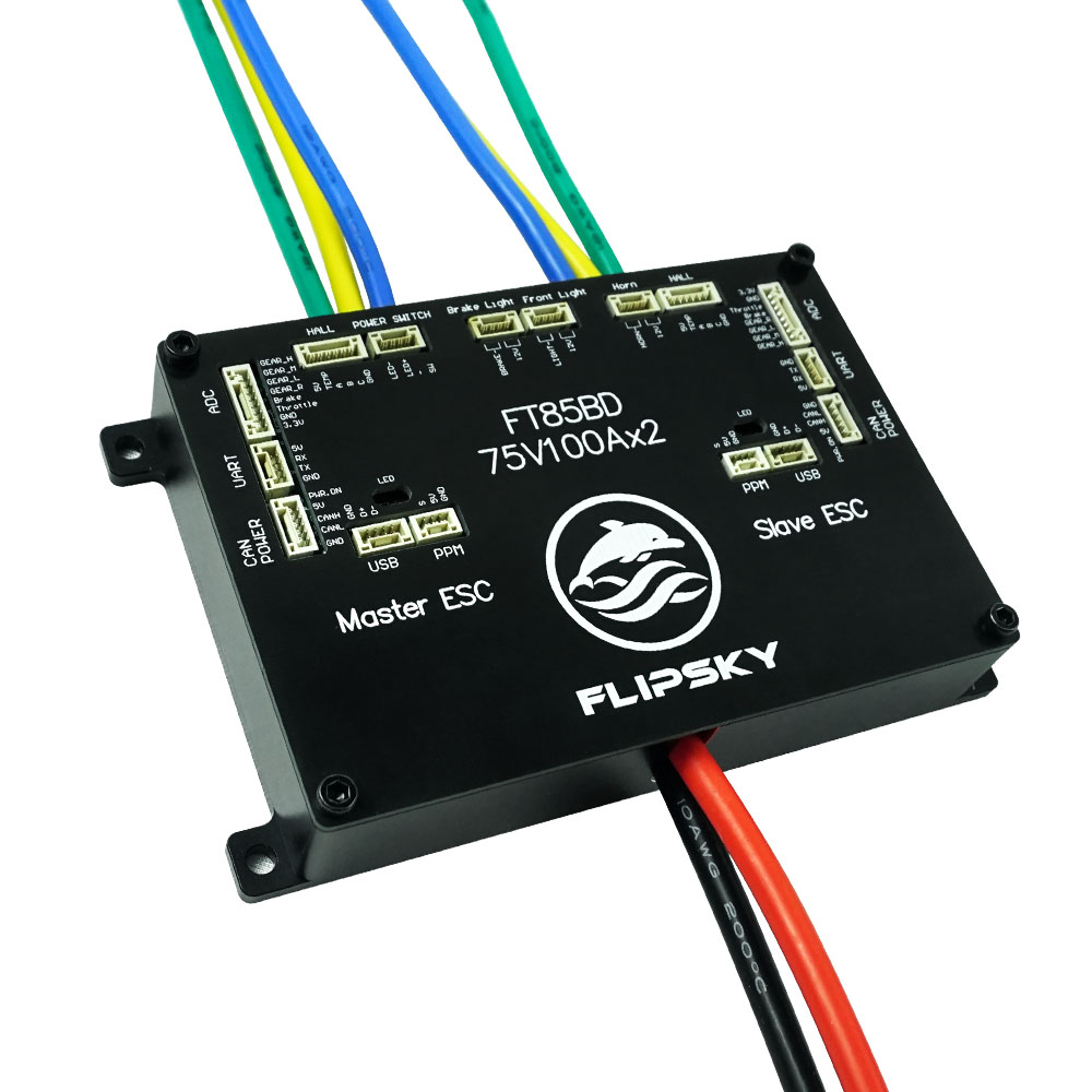 Flipsky FT85BD100A, ESC Ganda  - Dual Ess9038 Dac ulasan dan harga