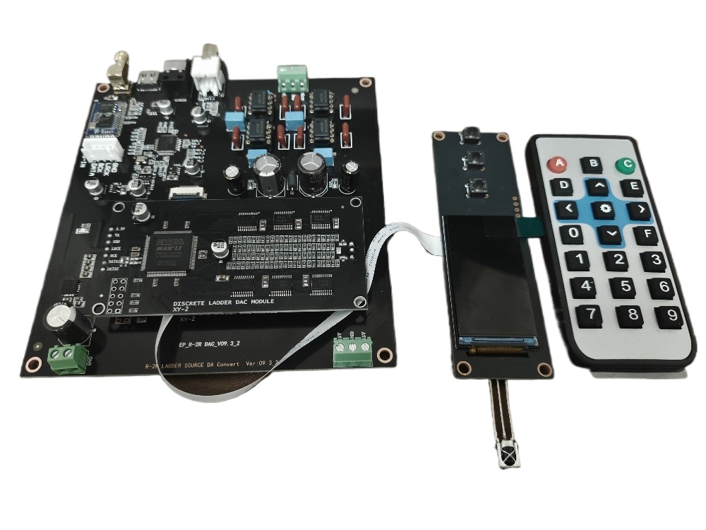 Papan dekoder R2R nvencher PCM - R2R Ladder Dac 24Bit ulasan dan harga