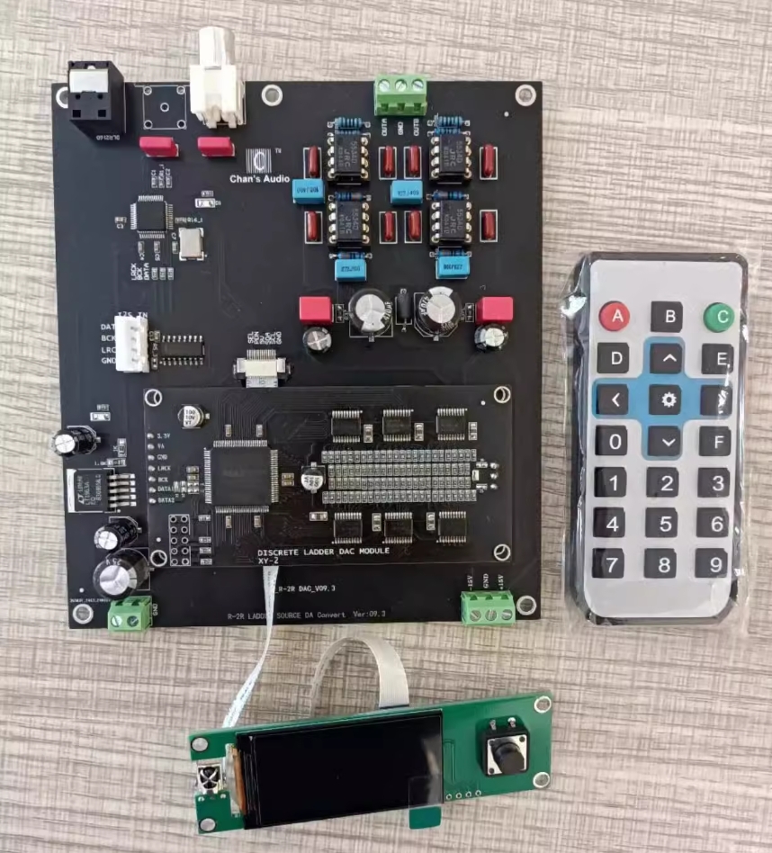 Papan dekoder R2R nvencher PCM - R2R Ladder Dac 24Bit ulasan dan harga