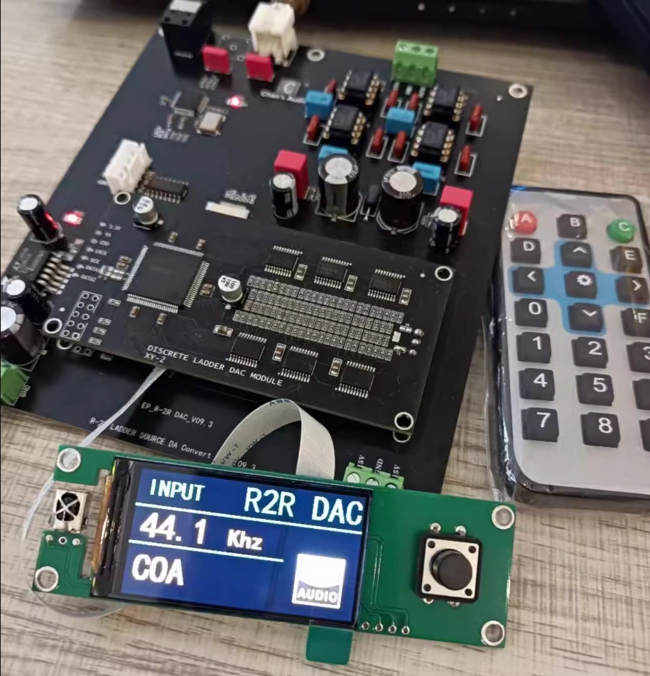 Papan dekoder R2R nvencher PCM - R2R Ladder Dac 24Bit ulasan dan harga