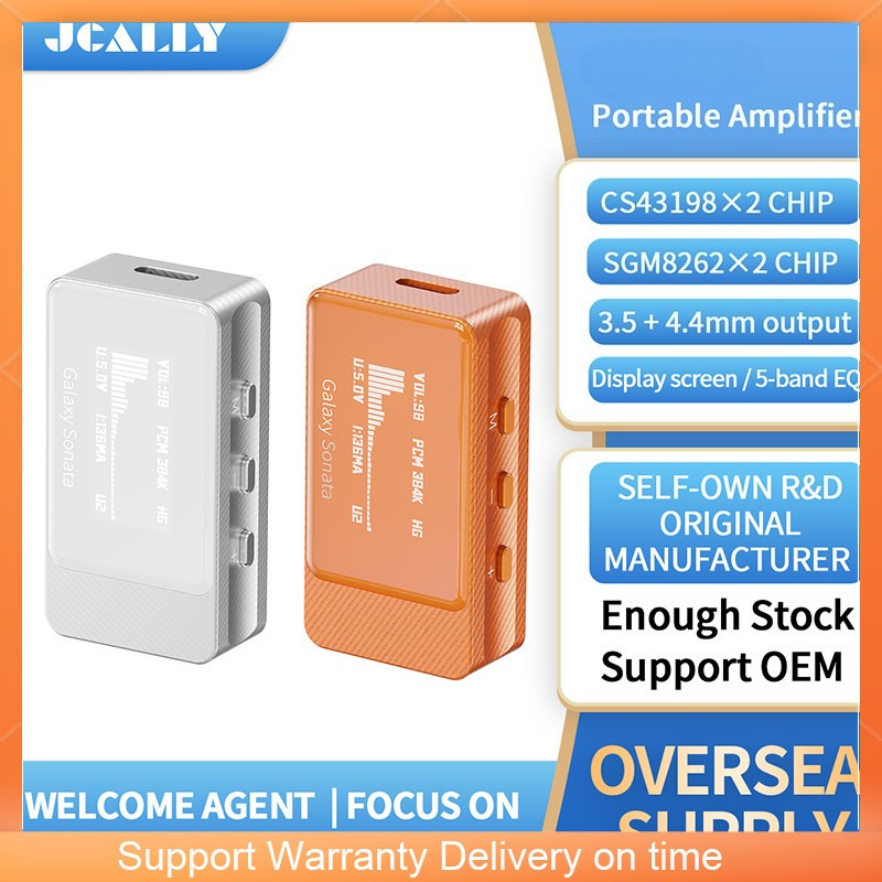 JCALLY Galaxy Sonata Dual CS43 - Portable Dac Dongle Usb C ulasan dan harga