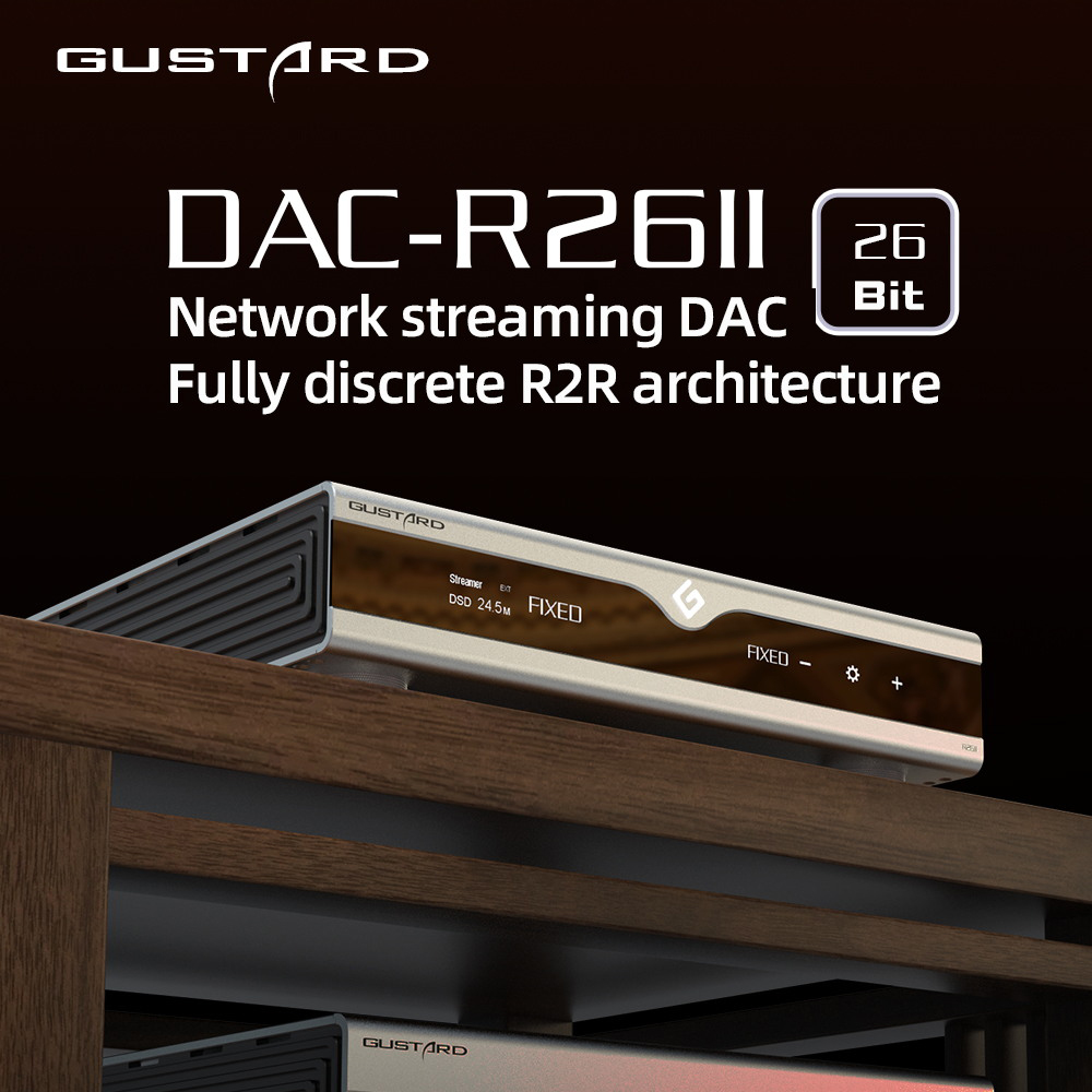 GUSTARD DAC-R26II HIFI Audio D - R2R Dac Balanced Xlr ulasan dan harga