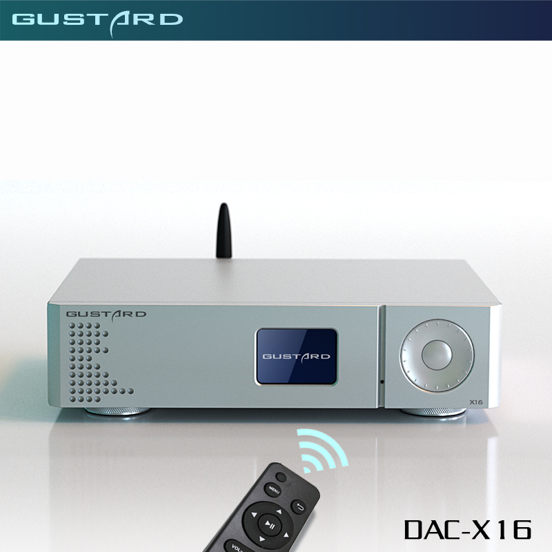GUSTARD DAC X16 Dual ES9068AS  - Dac Usb Coaxial Optical Bluetooth ulasan dan harga