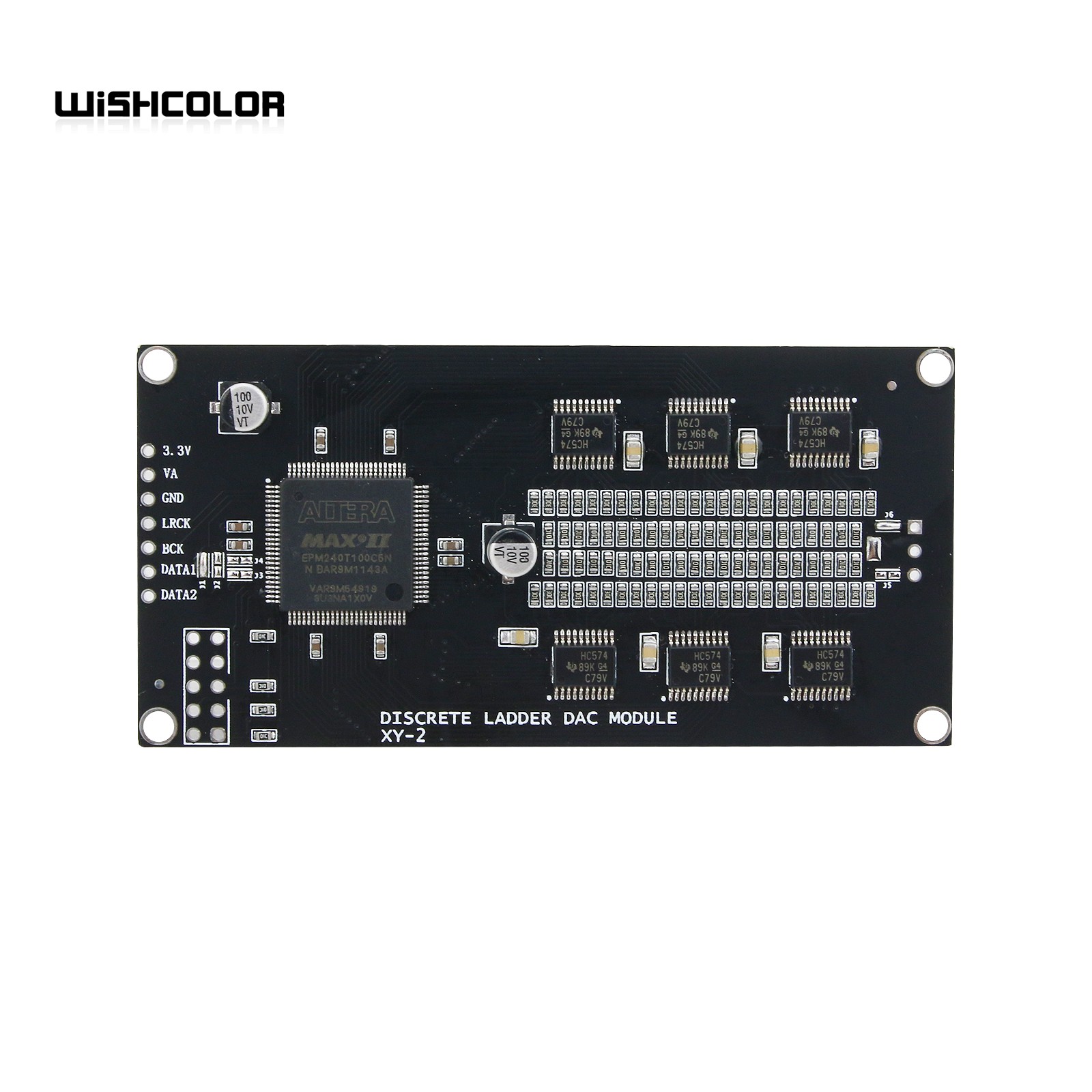 Wishcolor 2 Buah XY-2 Modul DA - R2R Ladder Dac 24Bit ulasan dan harga