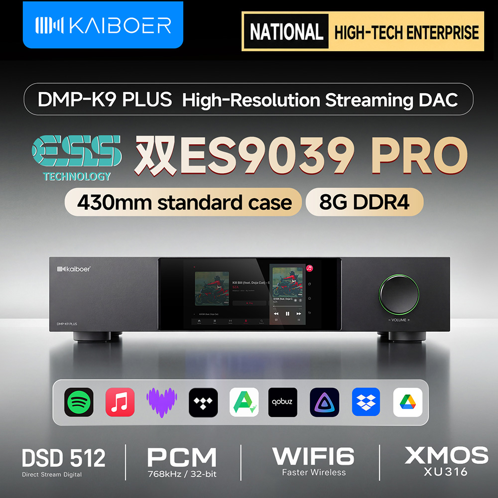 Kaiboe DMP-K9PLUS Pemutar Musi - Dac Streamer Network Player ulasan dan harga