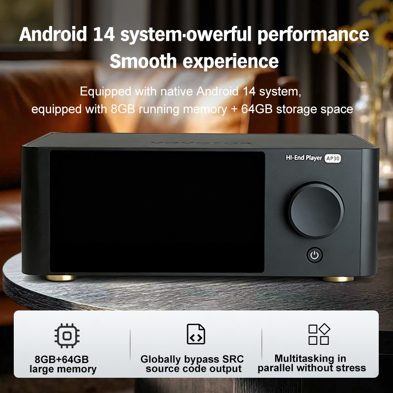 VOVOFOX AP30 Pemutar Streaming - Dac Streamer Network Player ulasan dan harga