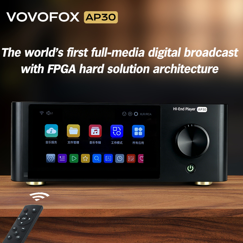 VOVOFOX AP30 Pemutar Streaming - Dac Streamer Network Player ulasan dan harga