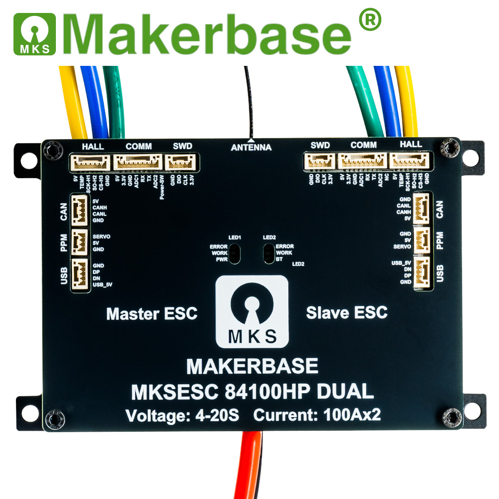 Pengontrol VESC Dual Drive Mak - Dual Ess9038 Dac ulasan dan harga