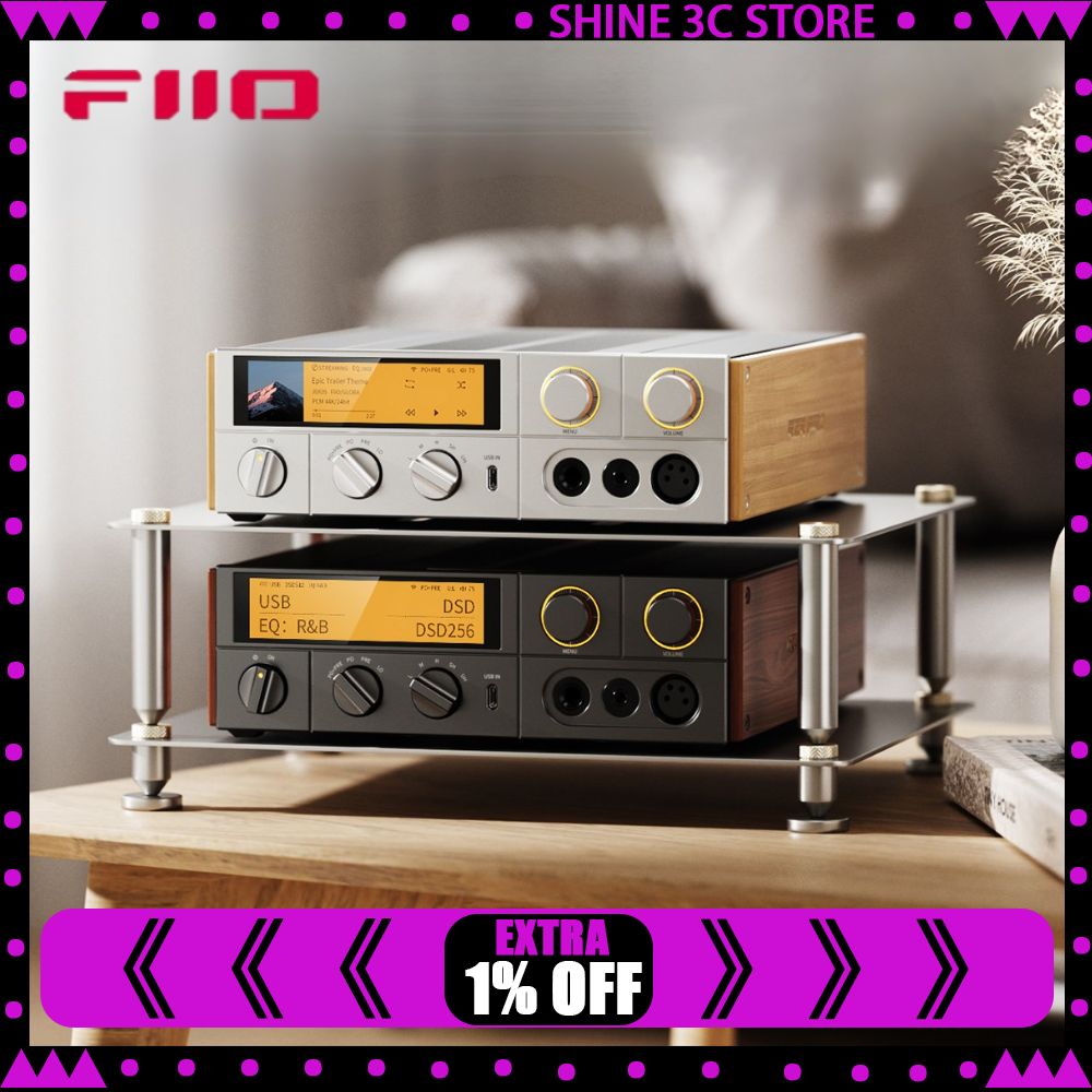 FiiO K17 R2R Desktop DAC Amp D - Dac With Headphone Amp Balanced ulasan dan harga