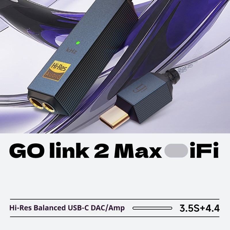 iFi Audio GO link 2 Max Hi-Res - Portable Dac Dongle Usb C ulasan dan harga
