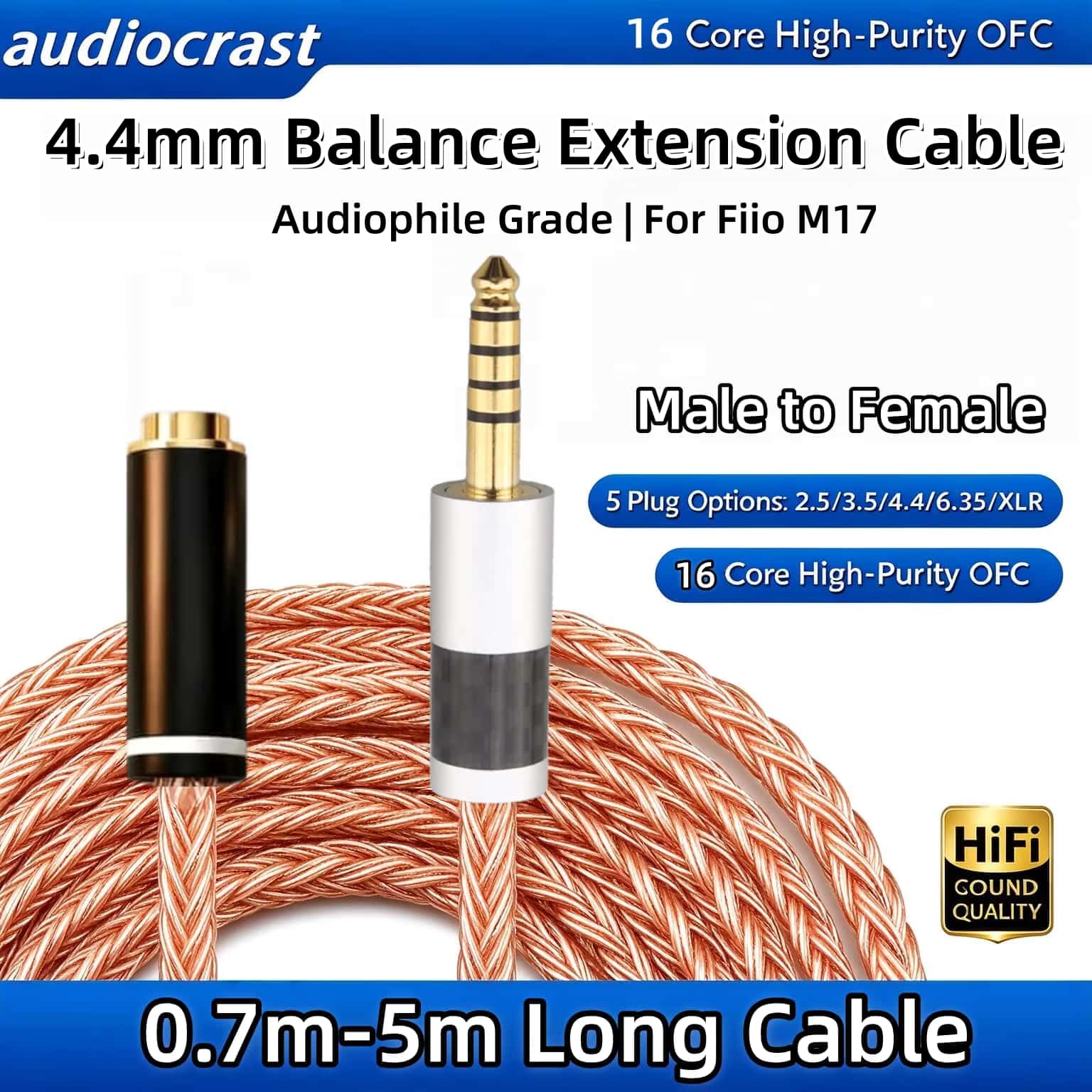Kabel Ekstensi 4,4 mm, Adaptor - Dac With Headphone Amp Balanced ulasan dan harga