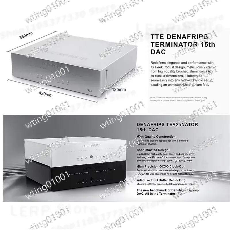 untuk DENAFRIPS TERMINATOR 15T - R2R Dac Balanced Xlr ulasan dan harga