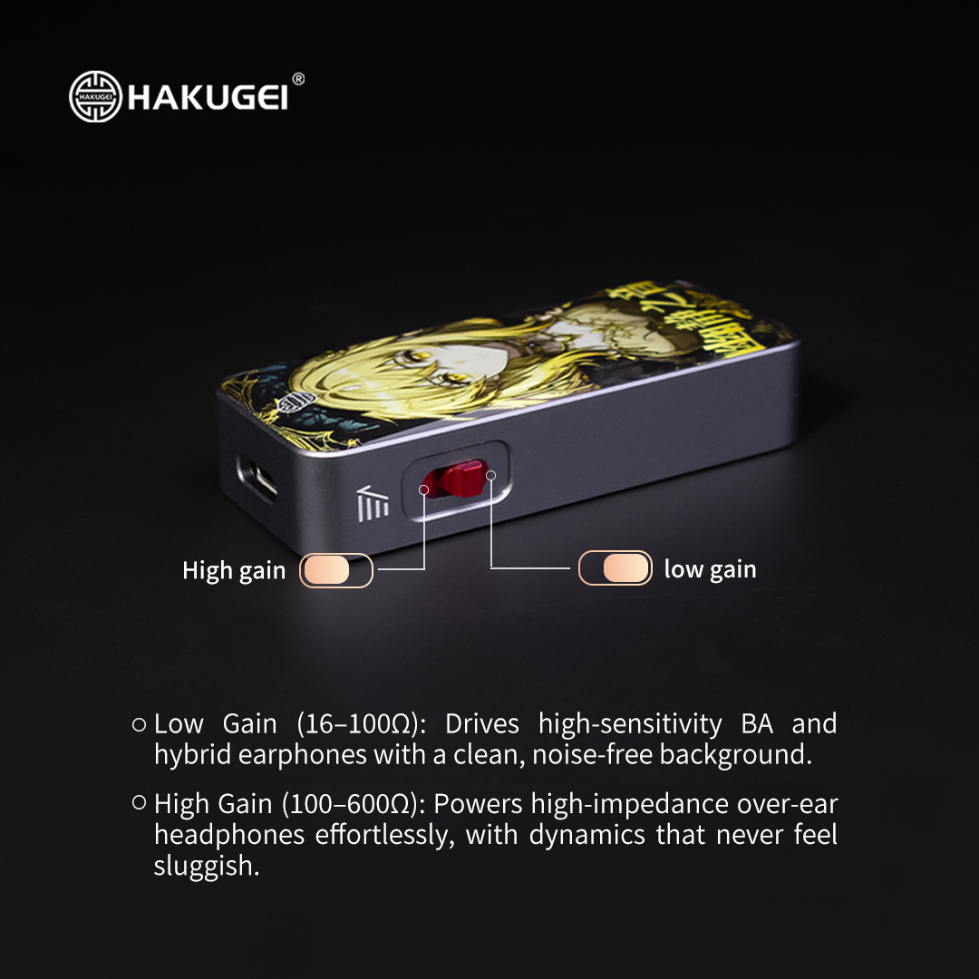 HAKUGEI Quiet Sound Portable U - Portable Dac Dongle Usb C ulasan dan harga