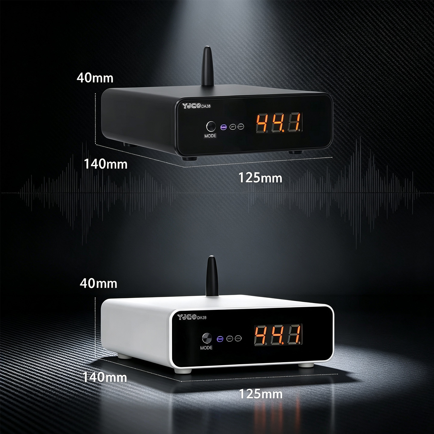 YJCO HiFi ES9038Q2M DAC, Pener - Dac Usb Coaxial Optical Bluetooth ulasan dan harga